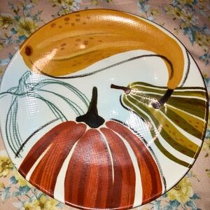Colorful Harvest Dinner Plate